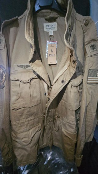 Chaqueta Militar Polo Ralph Lauren Beige