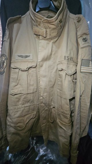 Chaqueta Militar Polo Ralph Lauren Beige