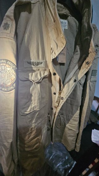 Chaqueta Militar Polo Ralph Lauren Beige