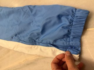 Pantalón Lacoste Azul y Blanco