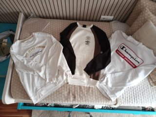 Lote de 3 sudaderas de marca Sólo envío