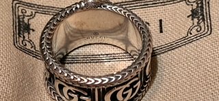 Anillo Gucci Plata