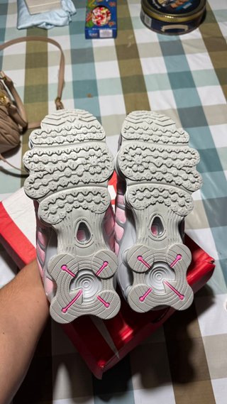 Zapatillas Nike Shox TL Mujer Rosa Blanco