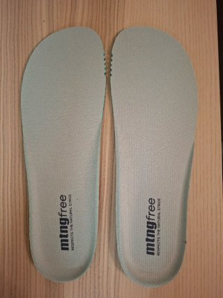 Plantillas Mustang Free Cero Drop número 44 gris