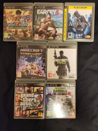 Lote 7 Videojuegos PlayStation 3 (PS3)
