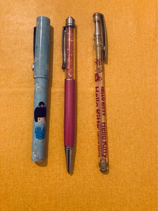 Set di 3 penne per bambina