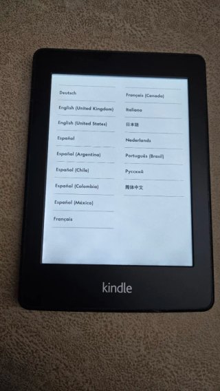 Kindle 7ª Generación Negro