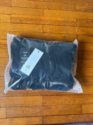 Sudadera C.P. Company Negra con Gafas