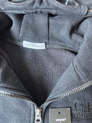 Sudadera C.P. Company Negra con Gafas