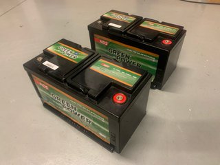 2 Baterías AGM NDS Green Power 12V 100Ah
