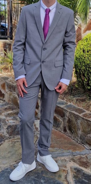 Traje de Hombre Gris