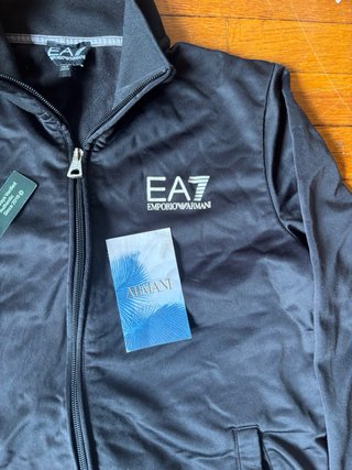 Sudadera EA7 Emporio Armani Negra