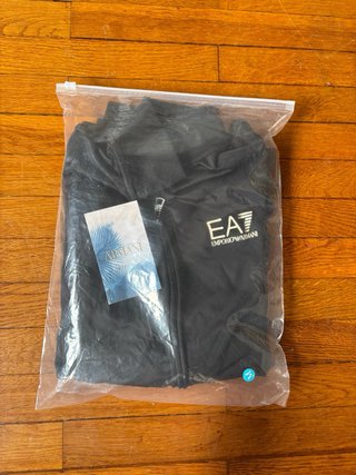Sudadera EA7 Emporio Armani Negra