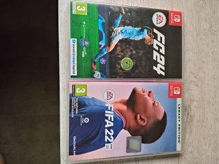 FC 24 e FIFA 22 Legacy Edition per Nintendo Switch
