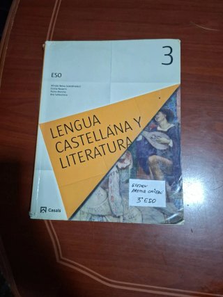 Lengua castellana y literatura 3, ESO