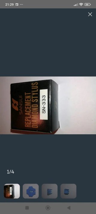 Aguja de Tocadiscos Sansui SN-333