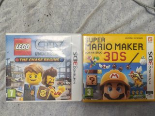 LEGO City Undercover + Super Mario Maker 3DS