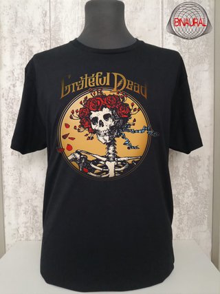 Camiseta Grateful Dead Calavera Flores