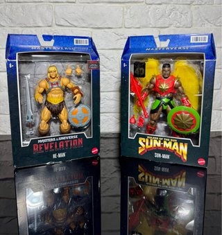 Set 2 Action Figures Mattel Masters Of Universe