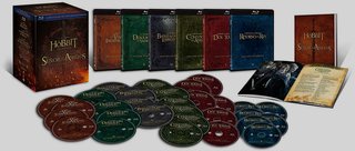 El Señor de los Anillos+El Hobbit Blu-Ray Nuevo