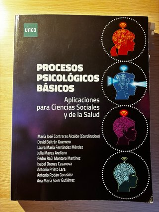 Procesos psicológicos básicos Trabajo Social UNED.