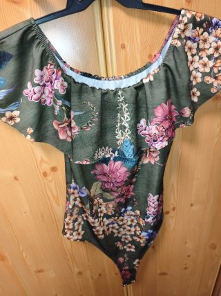 Body Estampado Floral Talla Única