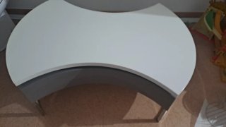 Mesa de salón giratoria