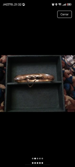 Pulsera Rígida de Oro