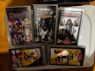 Lote 5 Videojuegos PSP