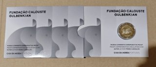 Moeda 2€ Proof Fundação Calouste Gulbenkian