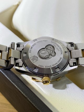 Reloj Tag Heuer Aquaracer Lady Diamantes Oro/Plata