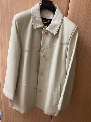 Abrigo/chaquetón de piel napa