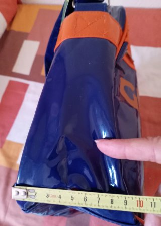 Bandolera Azul y Naranja