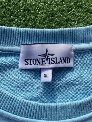 Sudadera Stone Island Azul Celeste