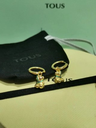 Pendientes tous dorados aro