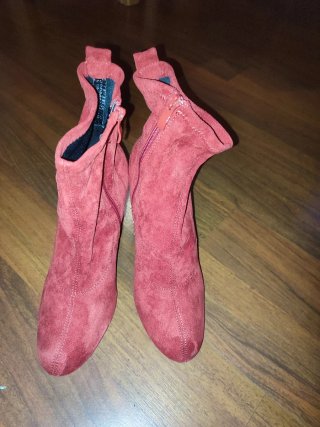 Botines rojos 40