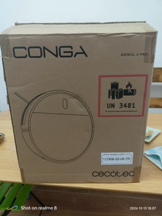 Robot Aspirador Cecotec Conga Animal X Pro.
