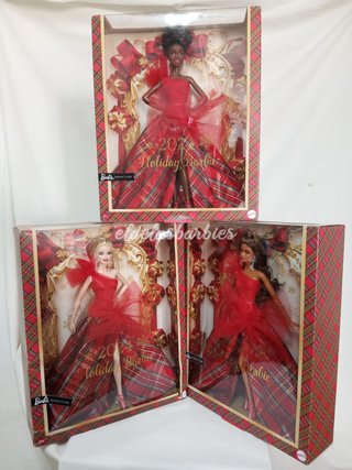 Barbie Collector Holidays 2024 lotto di 3 bambole