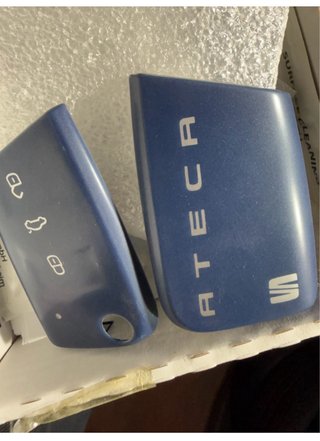 Funda Llave Seat Ateca Original Azul