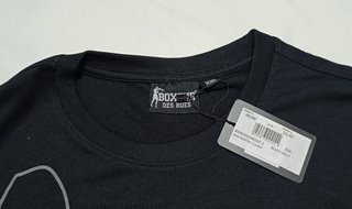 Camiseta Boxeur Des Rues Negra Oro – Talla XL