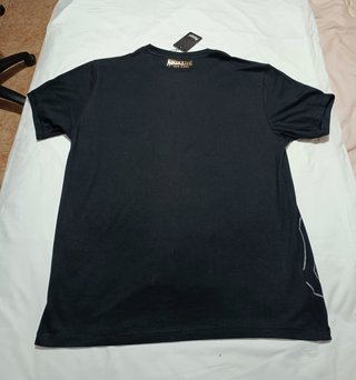 Camiseta Boxeur Des Rues Negra Oro – Talla XL