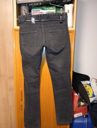 Pantalón vaquero negro hombre Talla 40