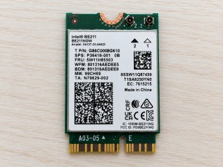 Tarjeta WiFi 7 Intel BE211 Bluetooth M.2