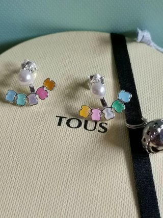 Pendientes Tous Perla Multicolor