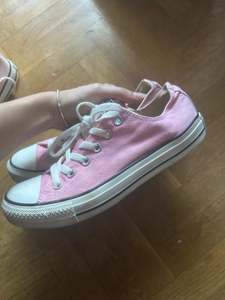 Converse rosas bajas