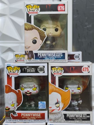 Funko Pop! IT Pennywise 3 Figuras