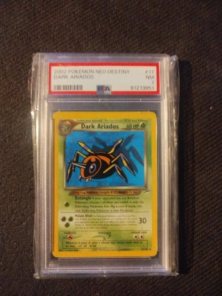 Dark Ariados Neo Destiny PSA 7