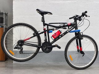 Bicicleta Btwin Montaña Doble Suspensión