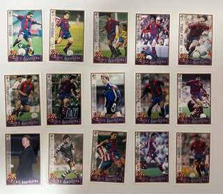 Pack 15 Cromos F.C. Barcelona 97-98