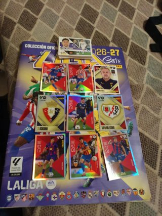 Lote de Cromos Panini LaLiga 2026-27